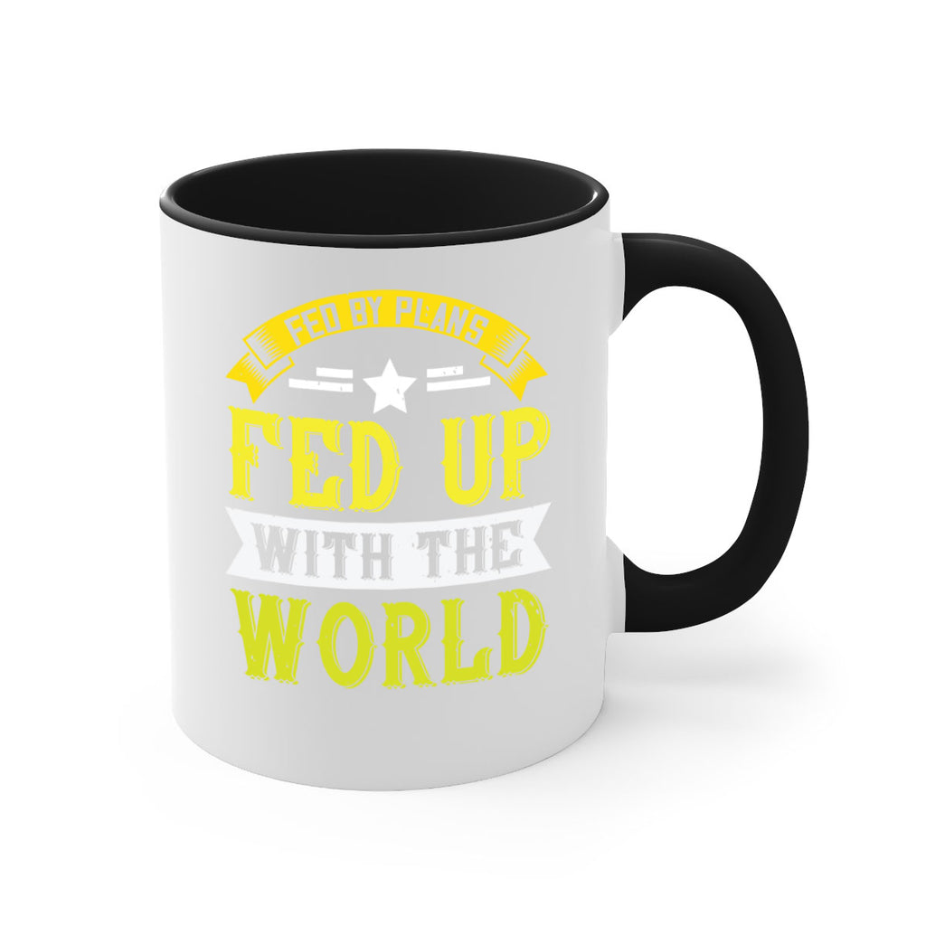 fed by plans fed up with the world 137#- vegan-Mug / Coffee Cup