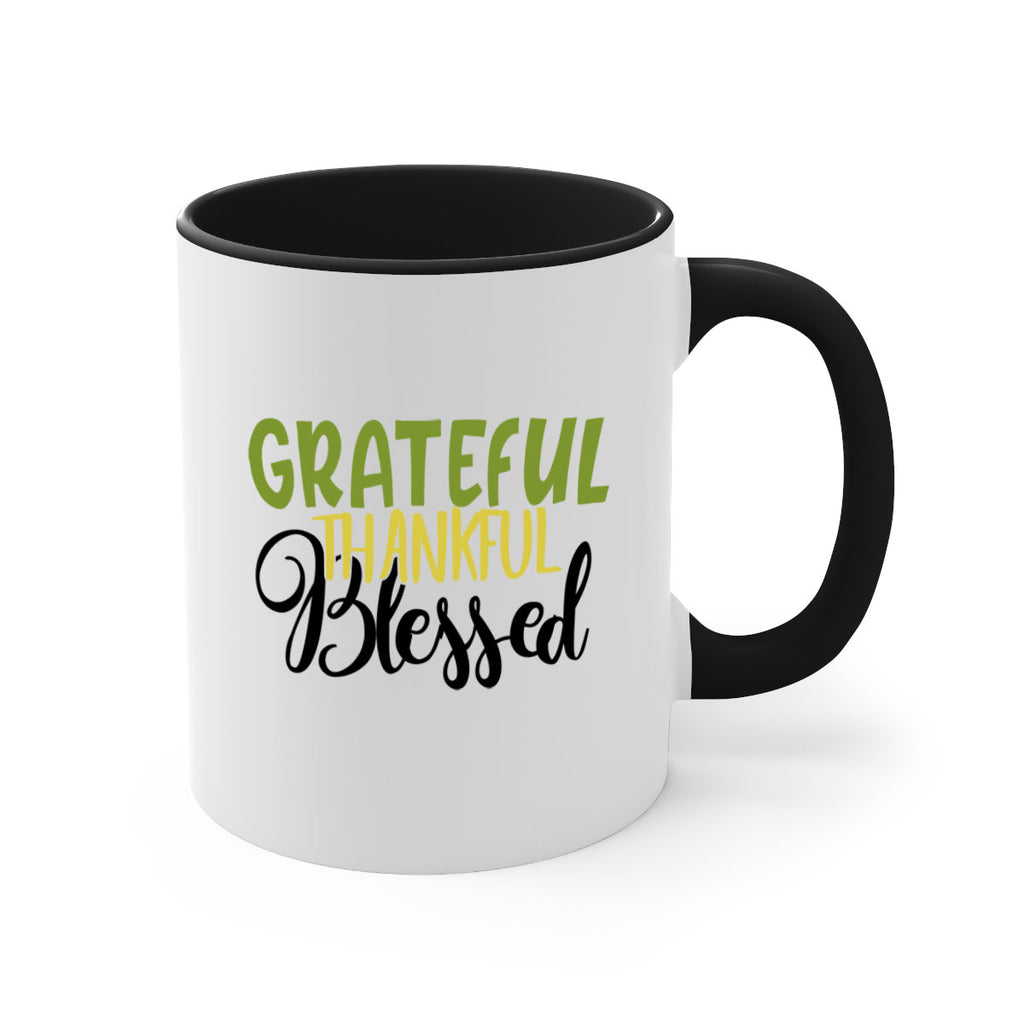 grateful thankful blessed 57#- thanksgiving-Mug / Coffee Cup