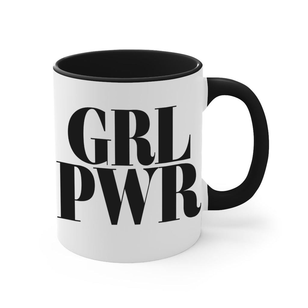 grl pwr 141#- black words - phrases-Mug / Coffee Cup