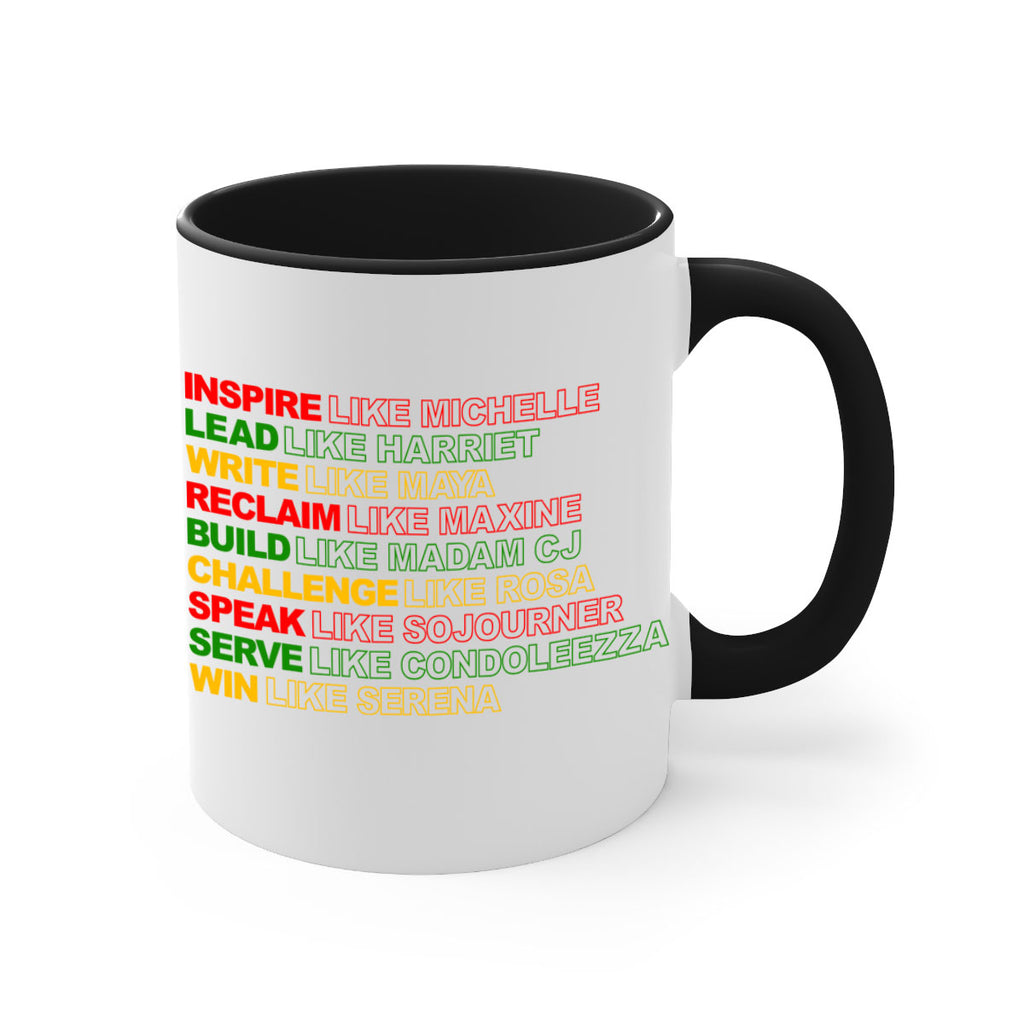 inspire like michelle 107#- black words - phrases-Mug / Coffee Cup