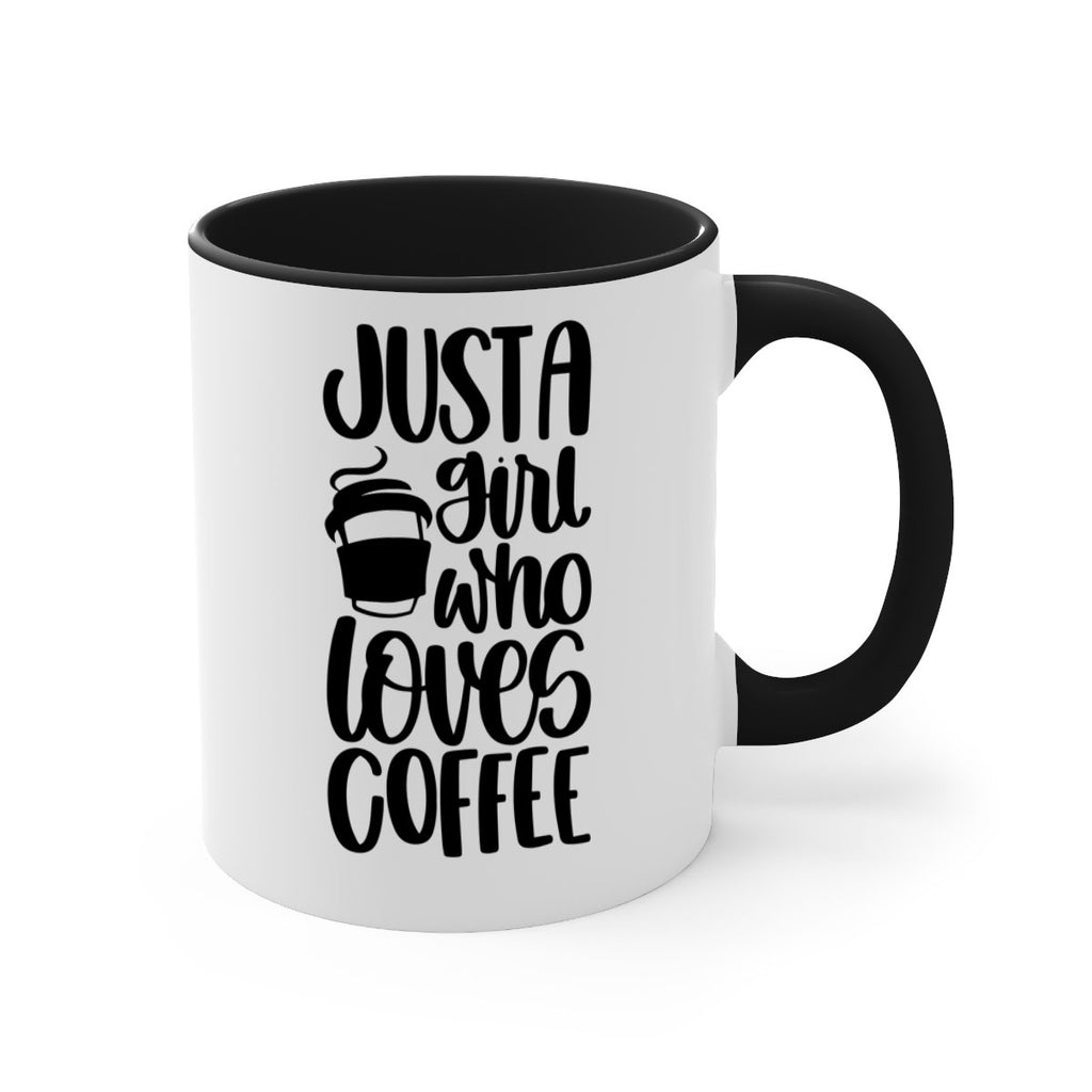 just a girl who loves coffee 86#- coffee-Mug / Coffee Cup