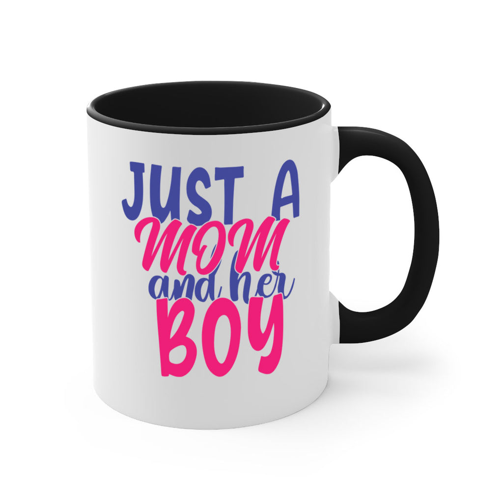 just a mom and her boy 392#- mom-Mug / Coffee Cup