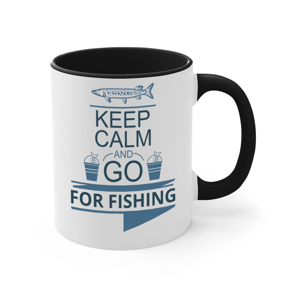 keep calm and go 67#- fishing-Mug / Coffee Cup