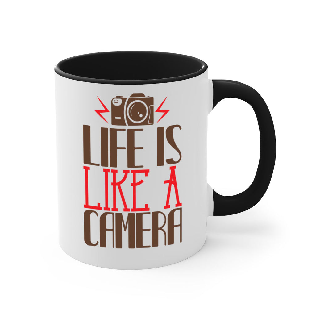 life is like a camera 25#- photography-Mug / Coffee Cup