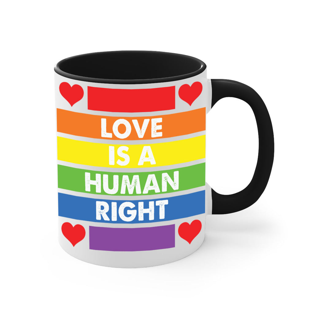 love is a human right lgbt 86#- lgbt-Mug / Coffee Cup