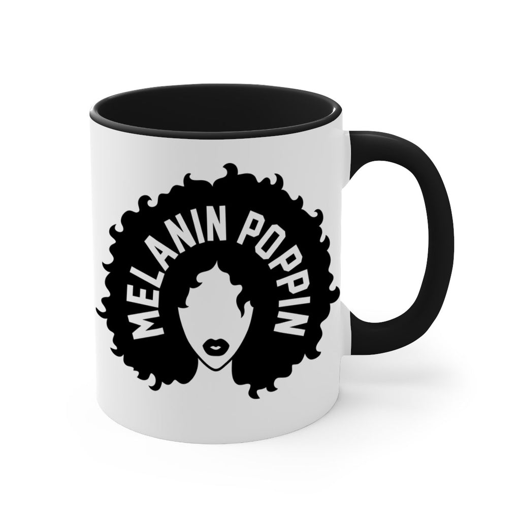 melanin poppin 85#- black words - phrases-Mug / Coffee Cup