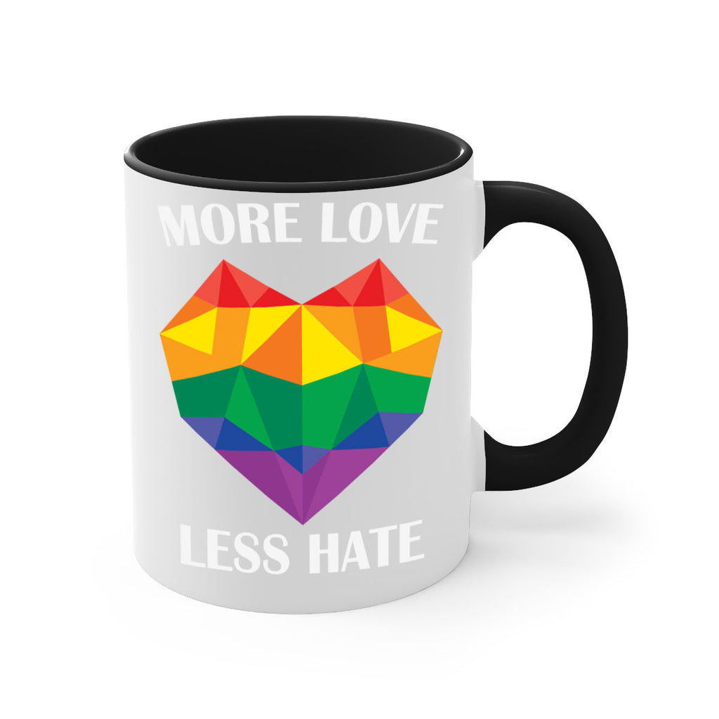 more love less hate lgbt lgbt 78#- lgbt-Mug / Coffee Cup