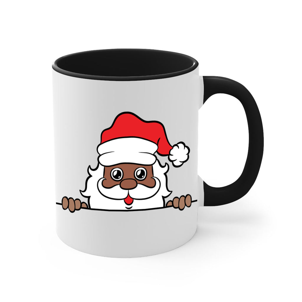 peekaboo black santa 19#- Black men - Boys-Mug / Coffee Cup