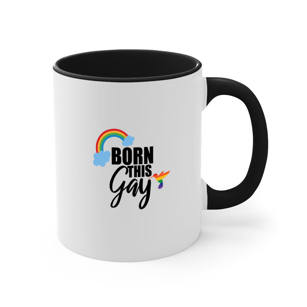 pride born this gay 68#- lgbt-Mug / Coffee Cup