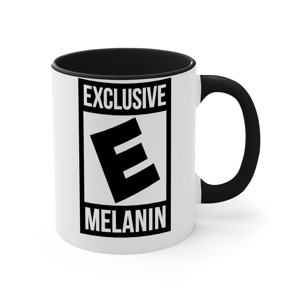 rated exclusive melanin 46#- black words - phrases-Mug / Coffee Cup