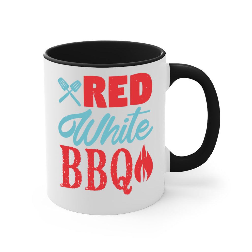 red white bbq 15#- bbq-Mug / Coffee Cup