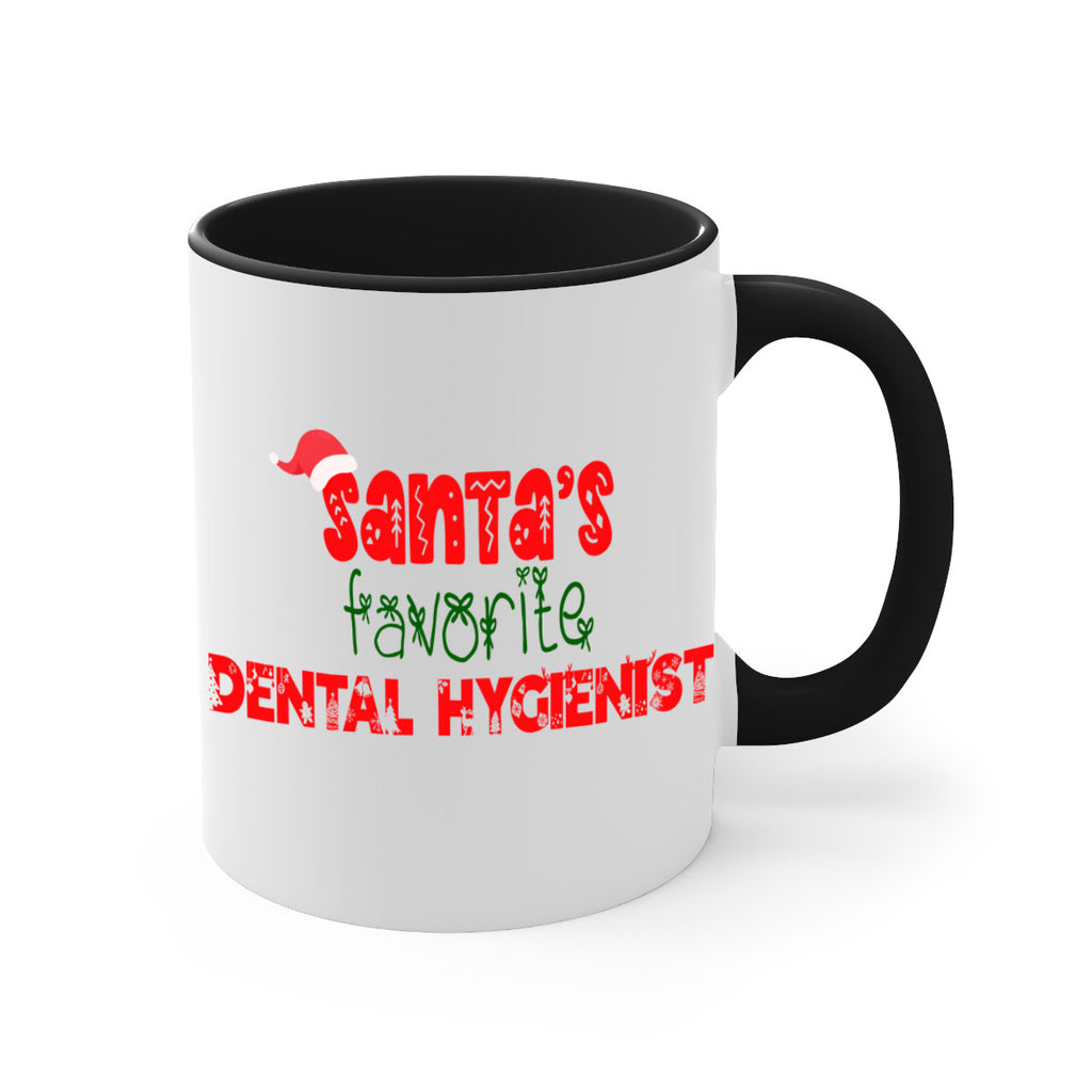 santas favorite dental hygienist style 775#- christmas-Mug / Coffee Cup