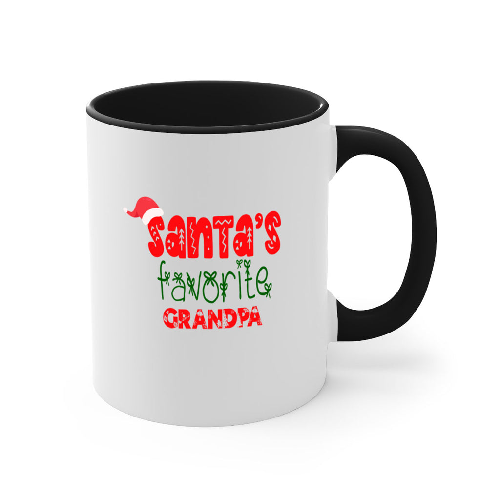 santas favorite grandpa style 852#- christmas-Mug / Coffee Cup