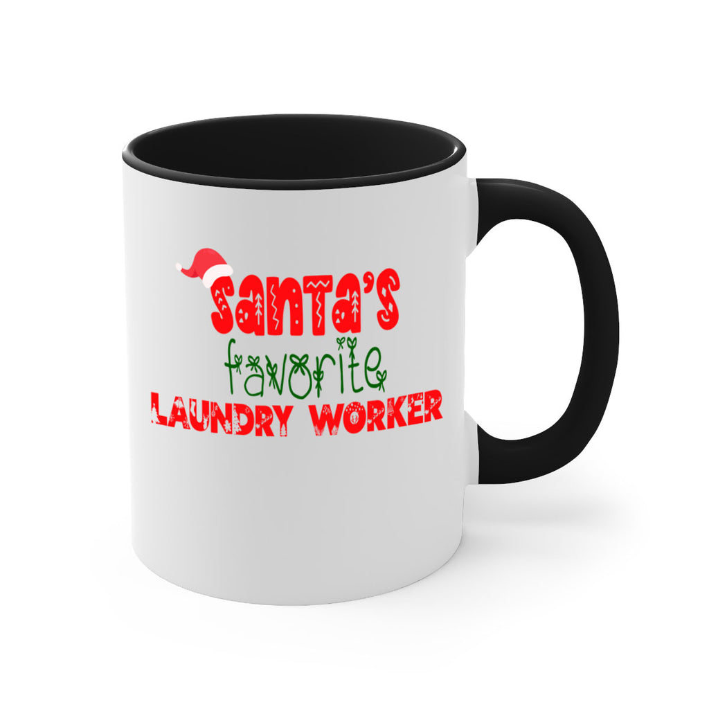 santas favorite laundry worker style 910#- christmas-Mug / Coffee Cup
