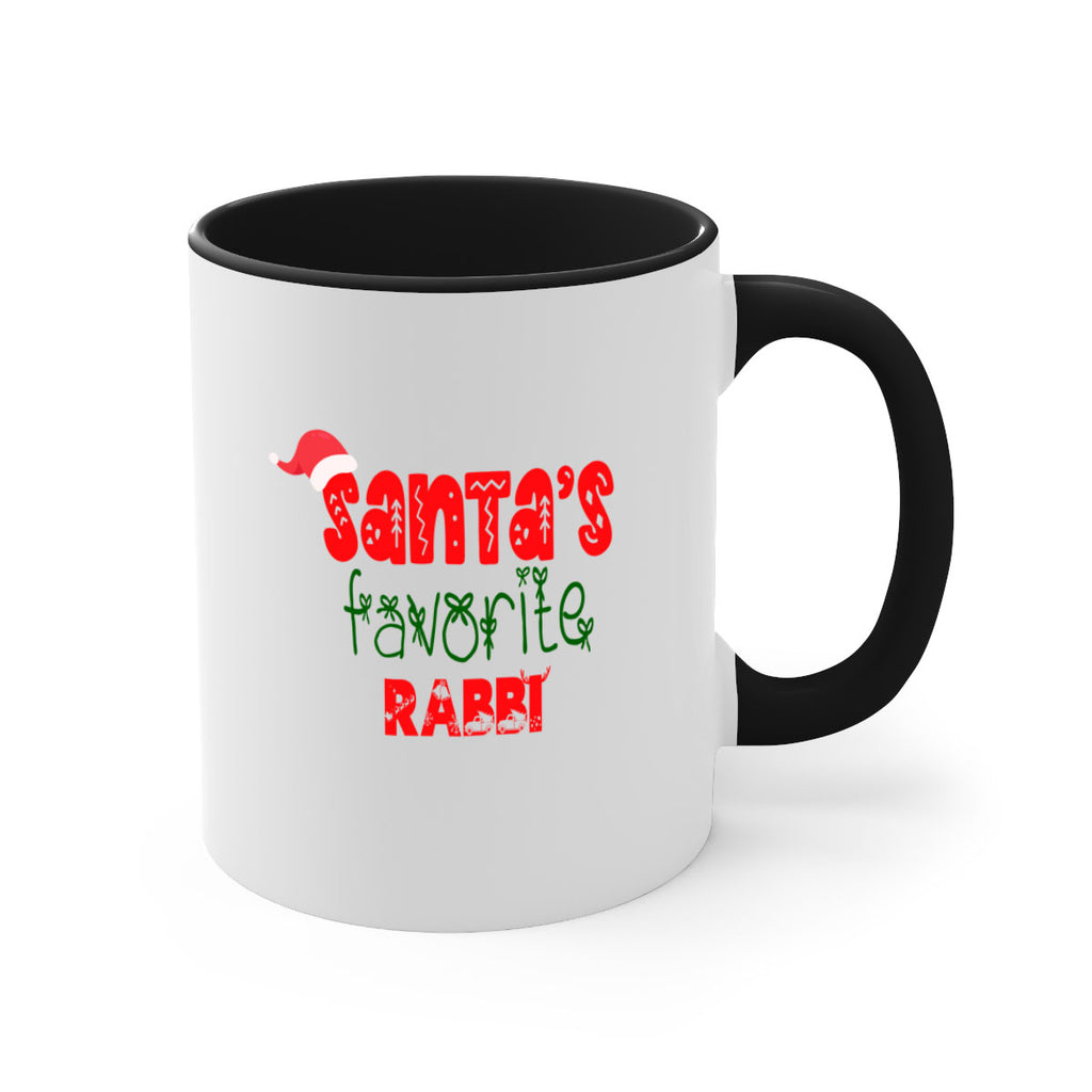 santas favorite rabbi style 1049#- christmas-Mug / Coffee Cup