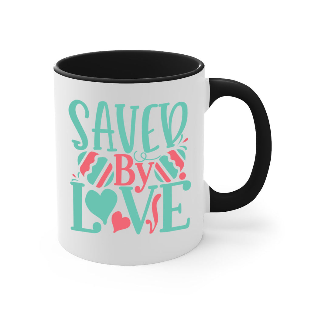 saved by love 106#- easter-Mug / Coffee Cup