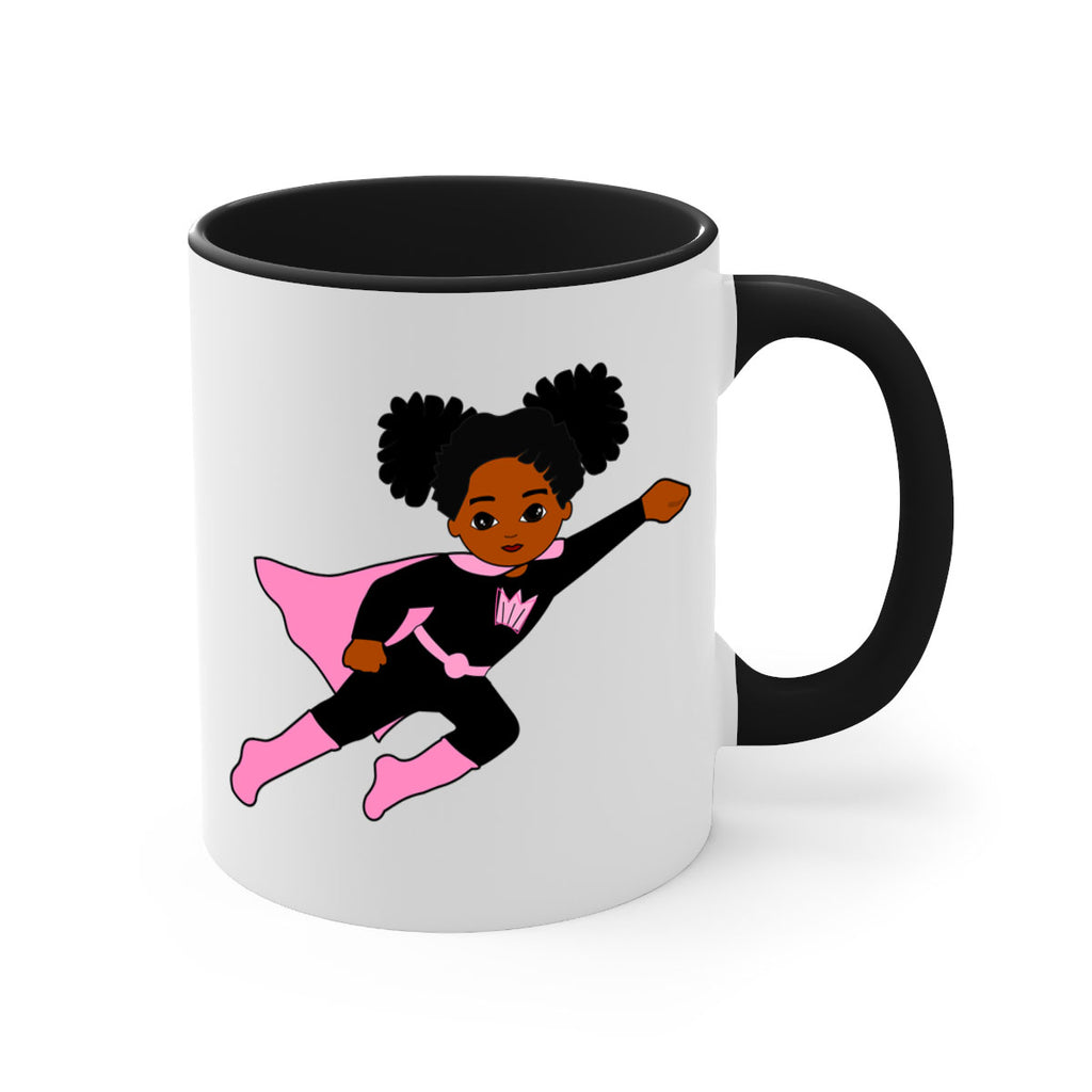 super kids girl 11#- Black women - Girls-Mug / Coffee Cup