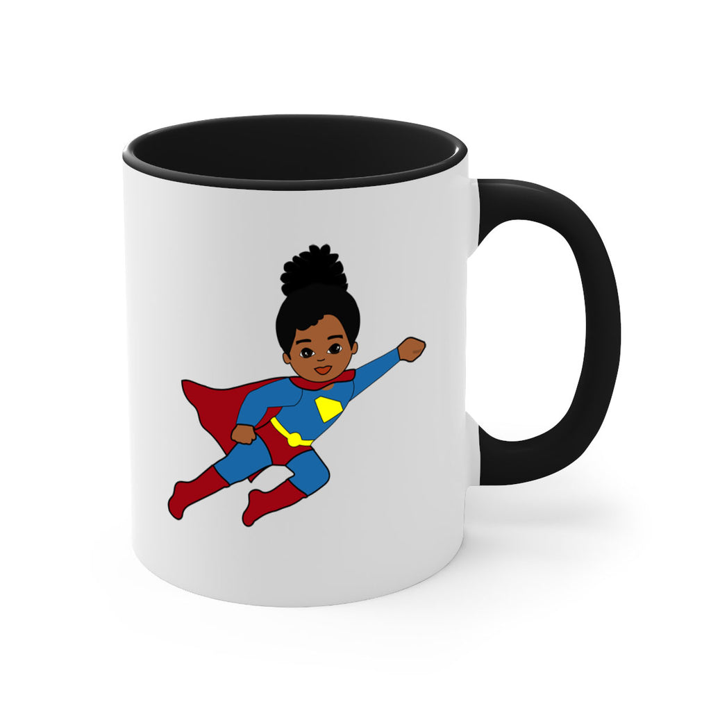 super kids girl 9#- Black women - Girls-Mug / Coffee Cup