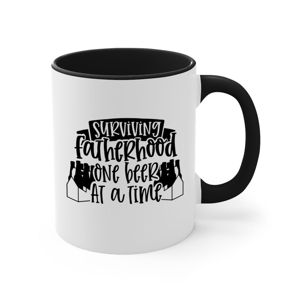 surviving fatherhood one beer at a time 19#- fathers day-Mug / Coffee Cup