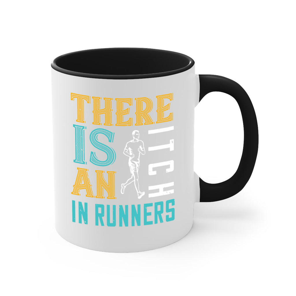 there is an itch in runners 9#- running-Mug / Coffee Cup