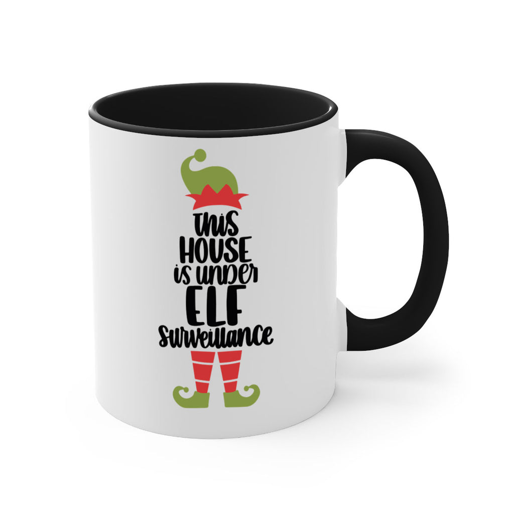 this house is under elf surveillance 38#- christmas-Mug / Coffee Cup
