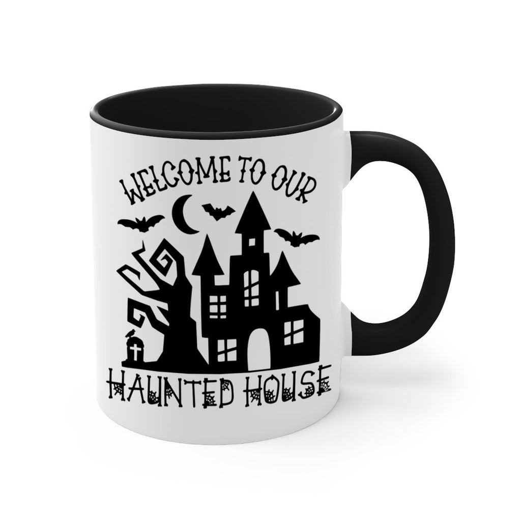 welcome to our haunted house 14#- halloween-Mug / Coffee Cup