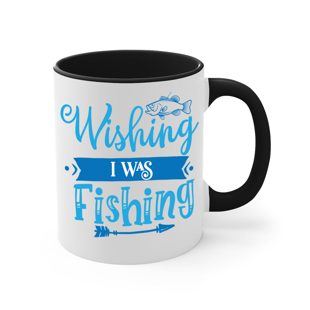 wishing i was fishing 189#- fishing-Mug / Coffee Cup