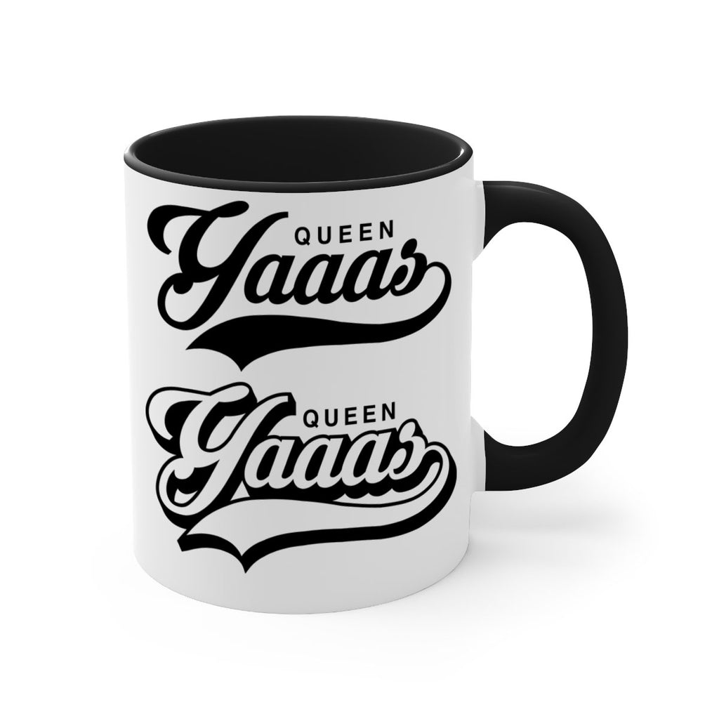 yaaas queen script 5#- black words - phrases-Mug / Coffee Cup