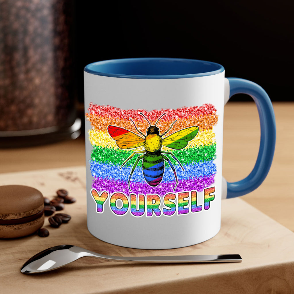 Bee Your Self Lgbt Pride  46#- lgbt-Mug / Coffee Cup
