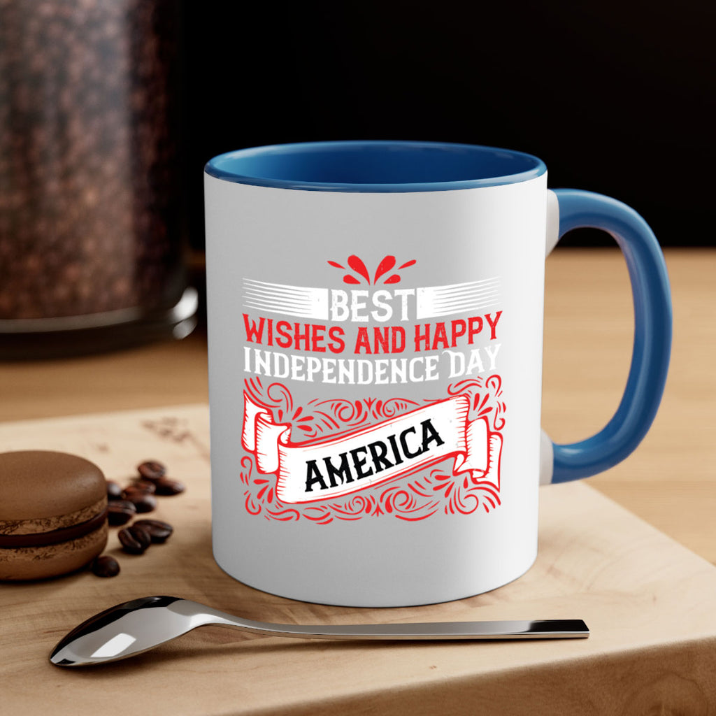 Best wishes and happy Independence Day america Style 86#- 4th Of July-Mug / Coffee Cup