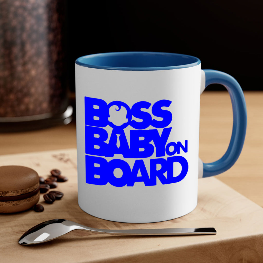 Boss Baby On Board 2#- black words - phrases-Mug / Coffee Cup