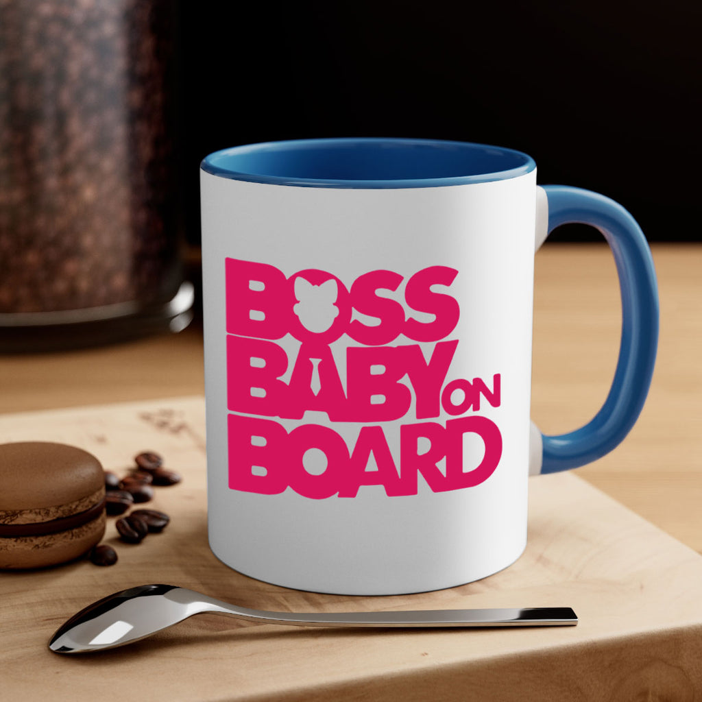Boss Baby On Board 3#- black words - phrases-Mug / Coffee Cup