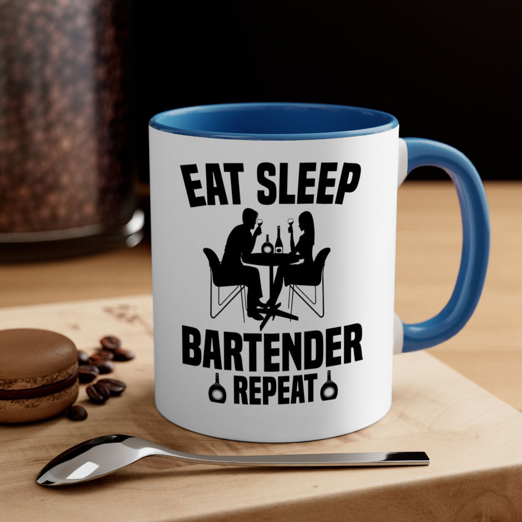 Eat sleep Style 3#- bartender-Mug / Coffee Cup