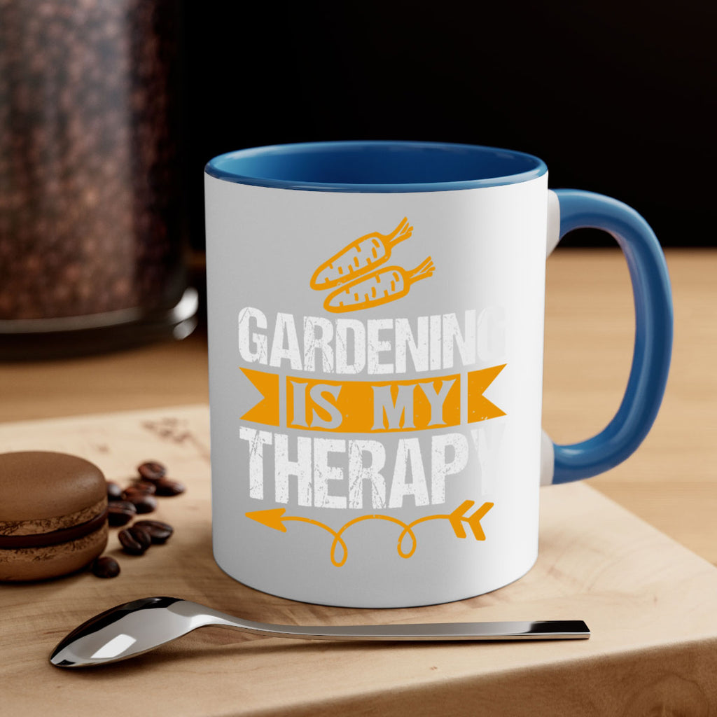 Gardending is my Therapy 64#- Farm and garden-Mug / Coffee Cup