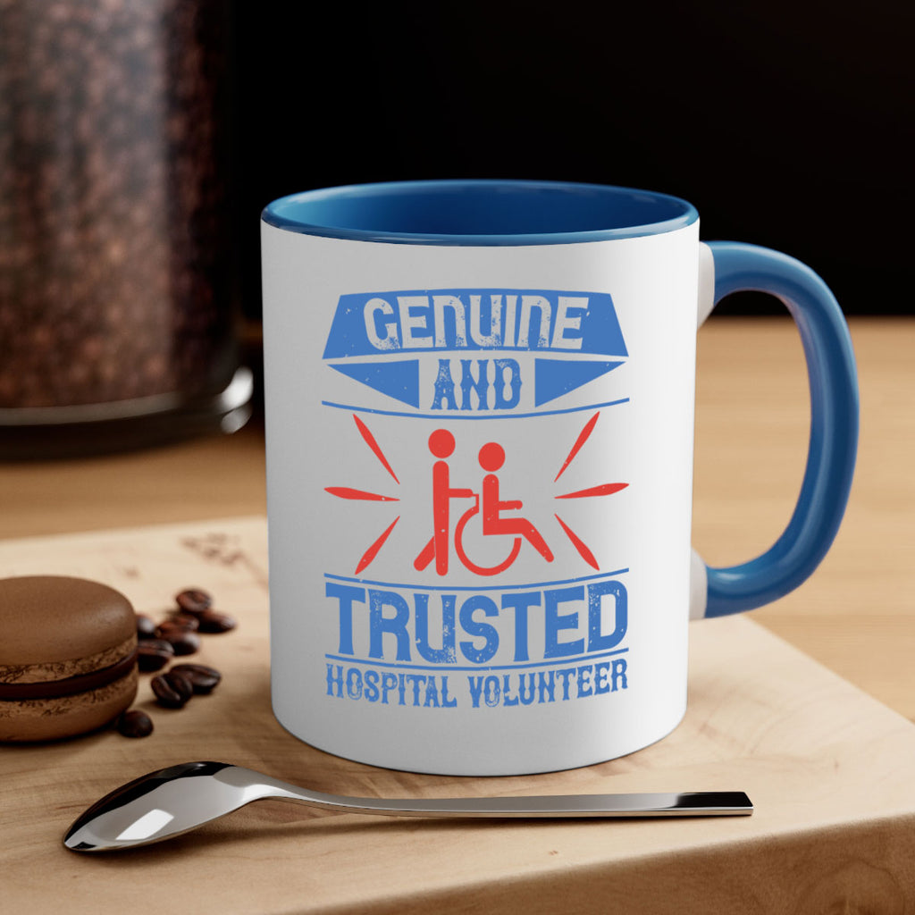 Genuine and Trusted Hospital Volunteer Style 2#-Volunteer-Mug / Coffee Cup