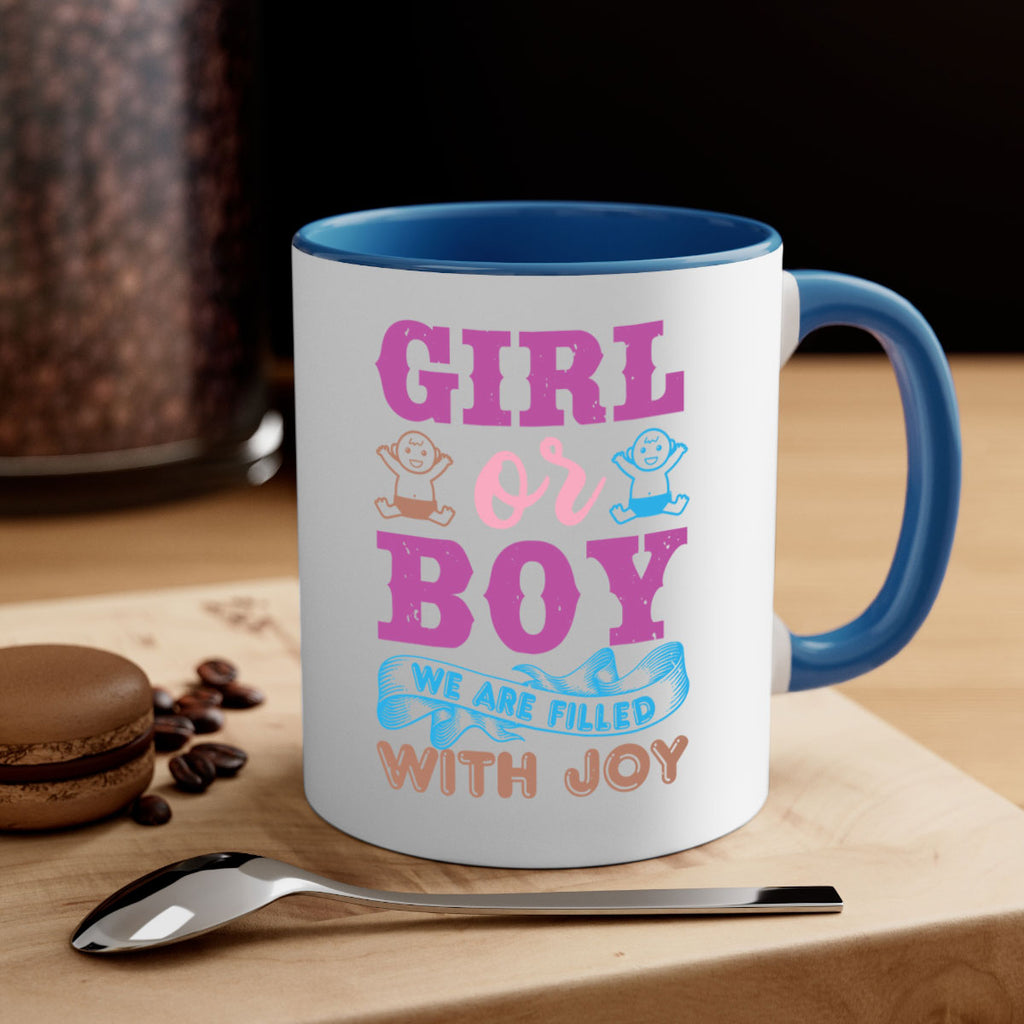 Girl or boy we are filled with joy Style 38#- baby shower-Mug / Coffee Cup