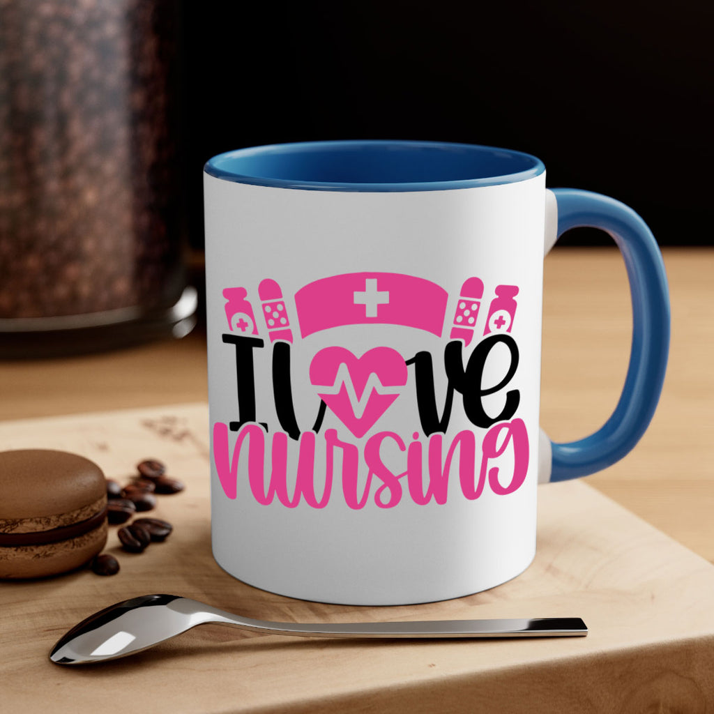 I Love Nursing Style Style 171#- nurse-Mug / Coffee Cup