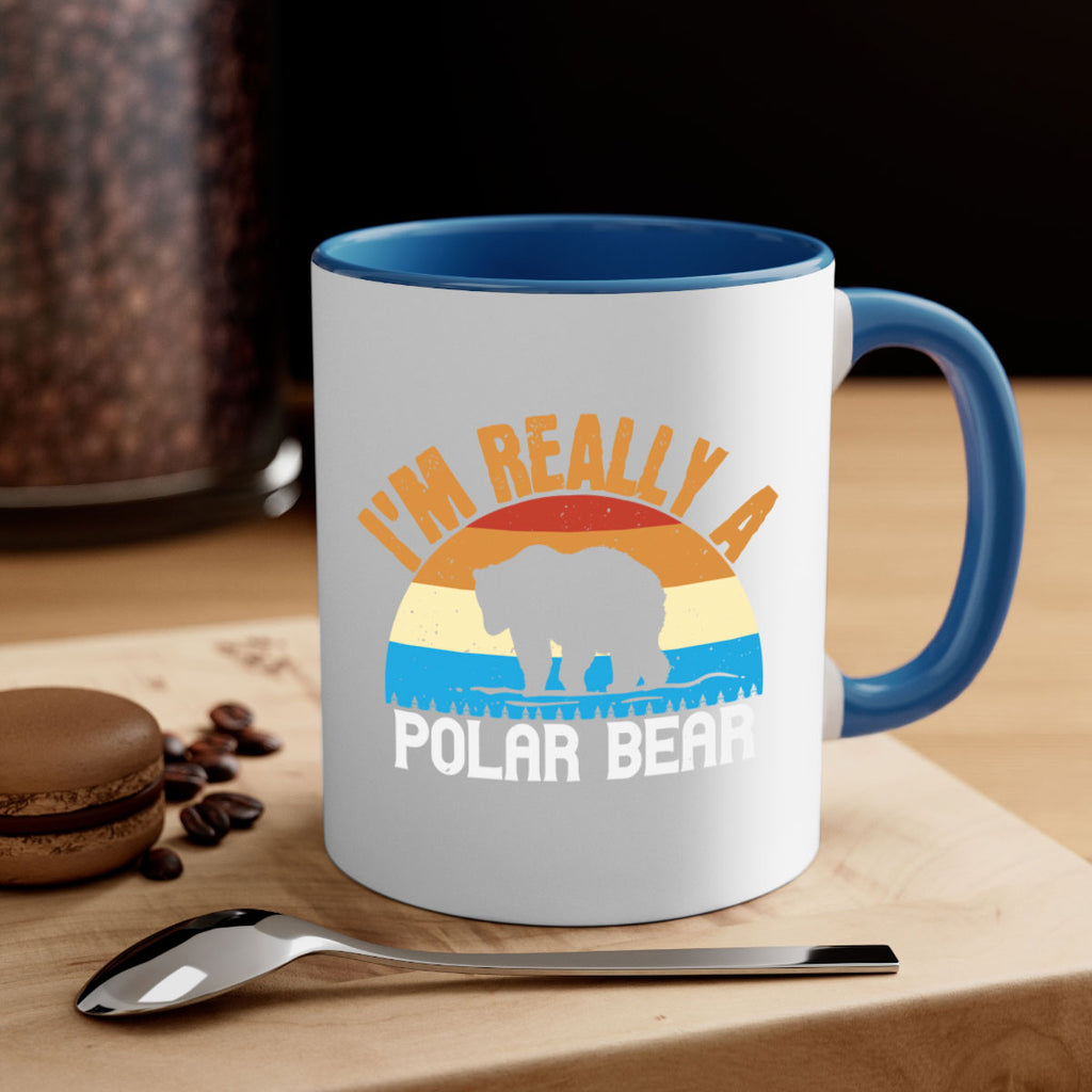 I'm Really A Polar Bear 38#- bear-Mug / Coffee Cup