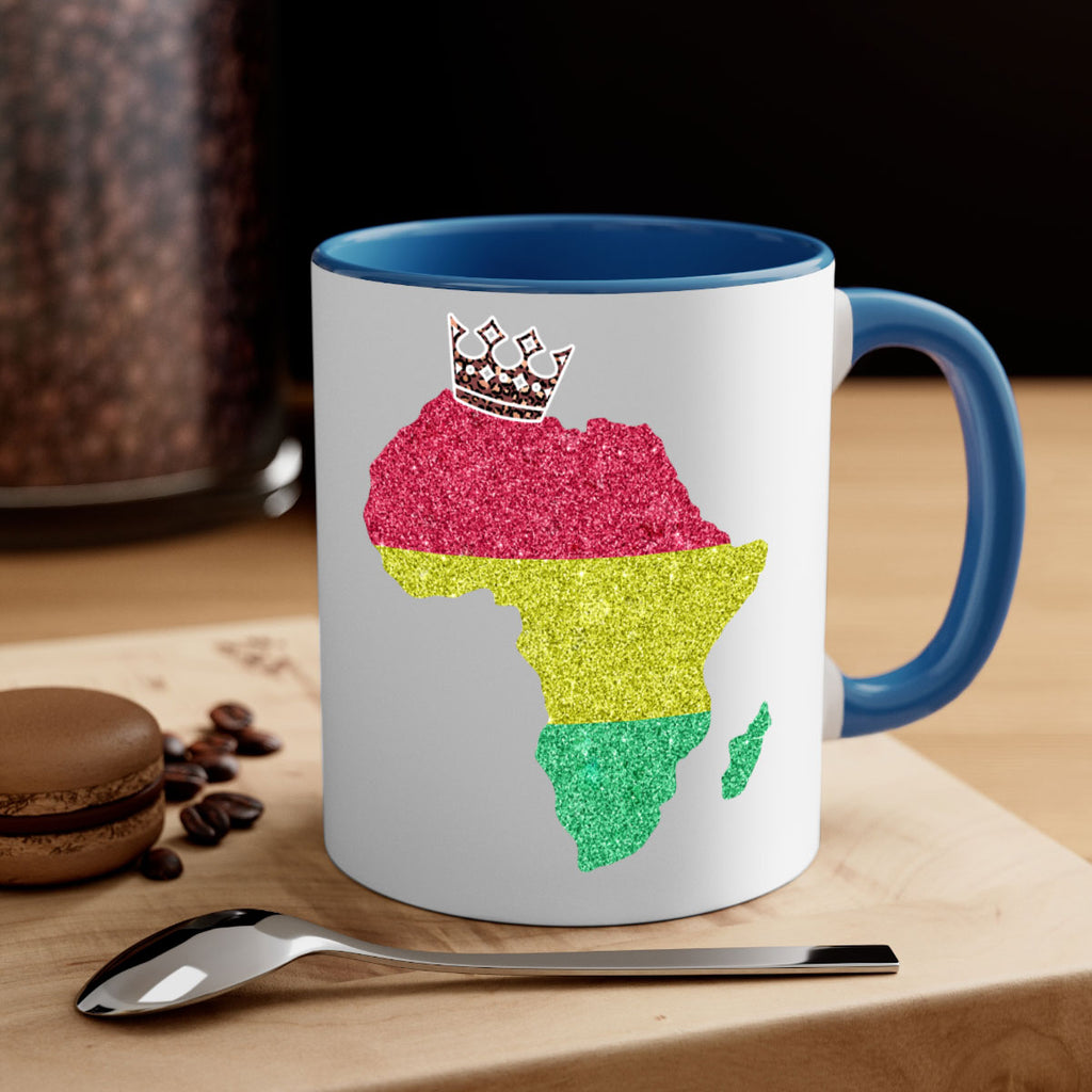 Juneteenth Crown Africa Flag 6#- juneteenth-Mug / Coffee Cup
