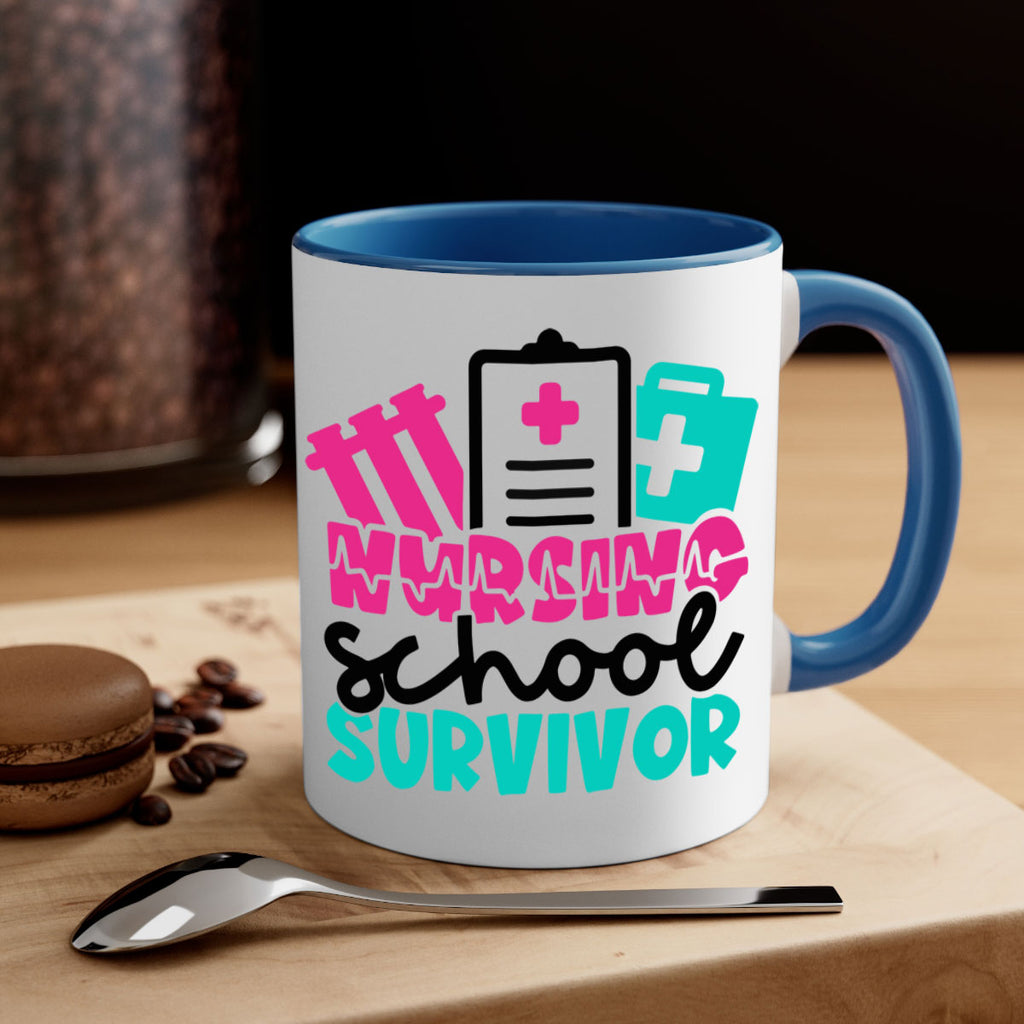 Nursing School Survivor Style Style 62#- nurse-Mug / Coffee Cup