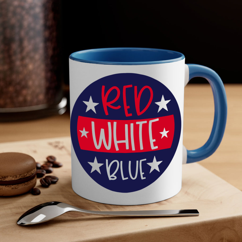 Red White Blue Style 170#- 4th Of July-Mug / Coffee Cup