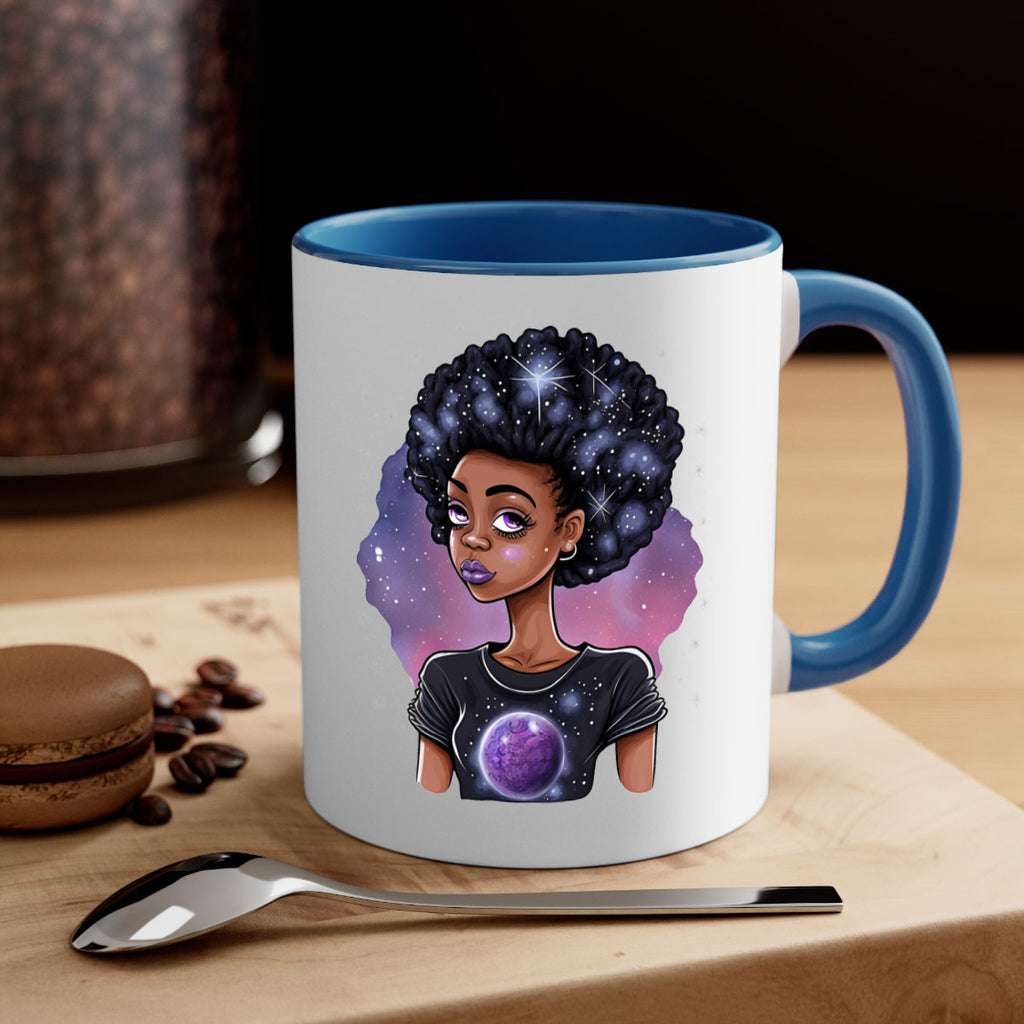 Sparkling Black Girl Design 11#- Black women - Girls-Mug / Coffee Cup