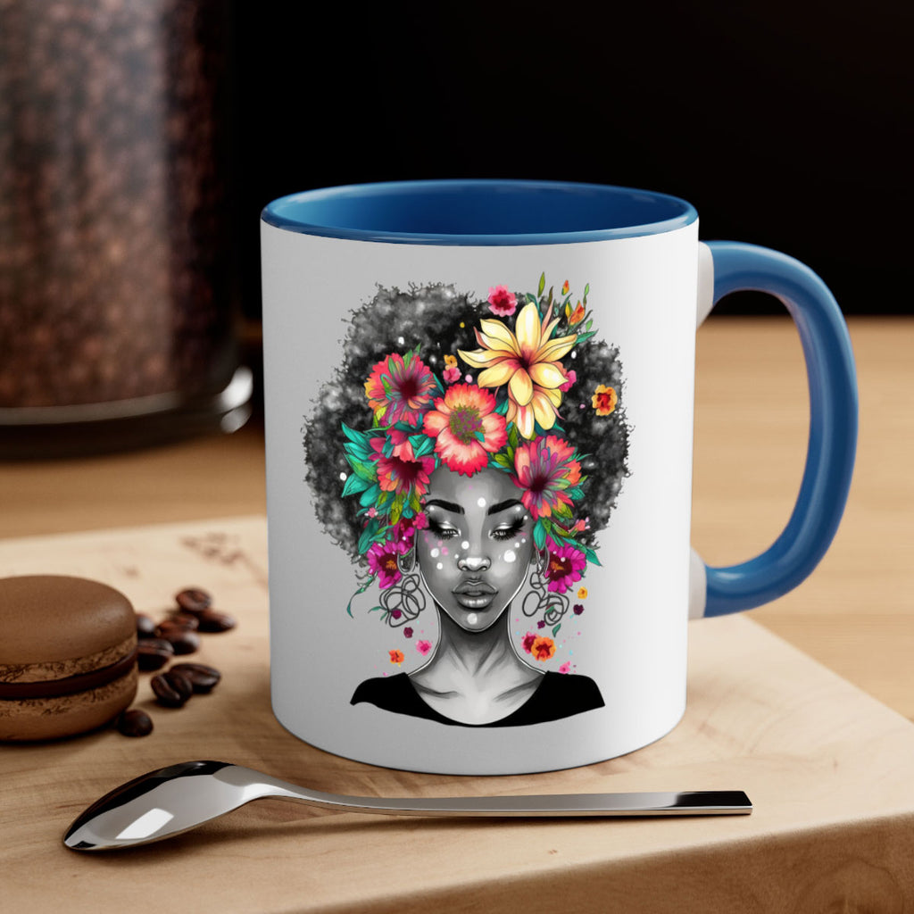Sparkling Black Girl Design 9#- Black women - Girls-Mug / Coffee Cup