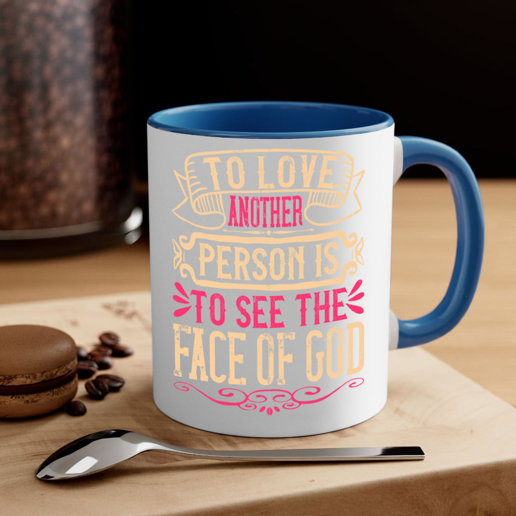 To love another person is to see the face of God Style 16#- Dog-Mug / Coffee Cup
