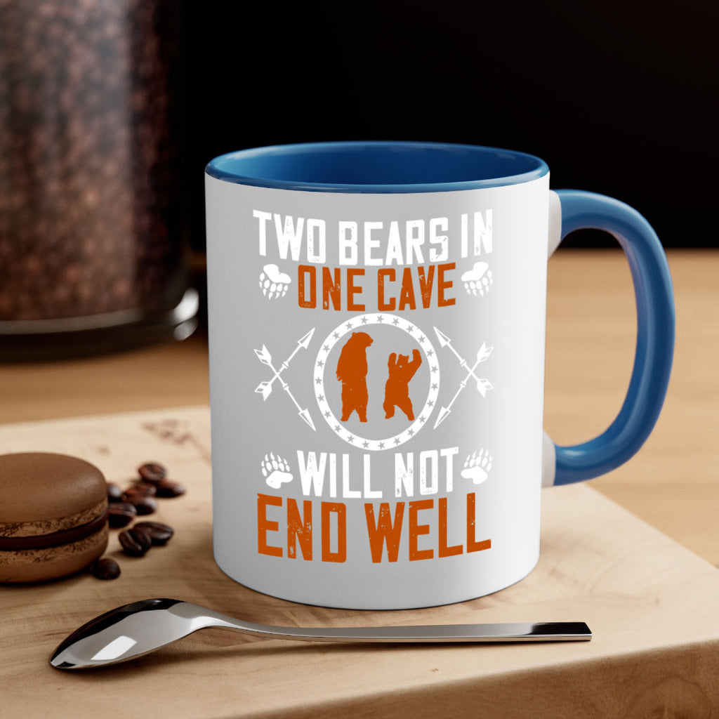 Two bears in one cave will not end well 34#- bear-Mug / Coffee Cup