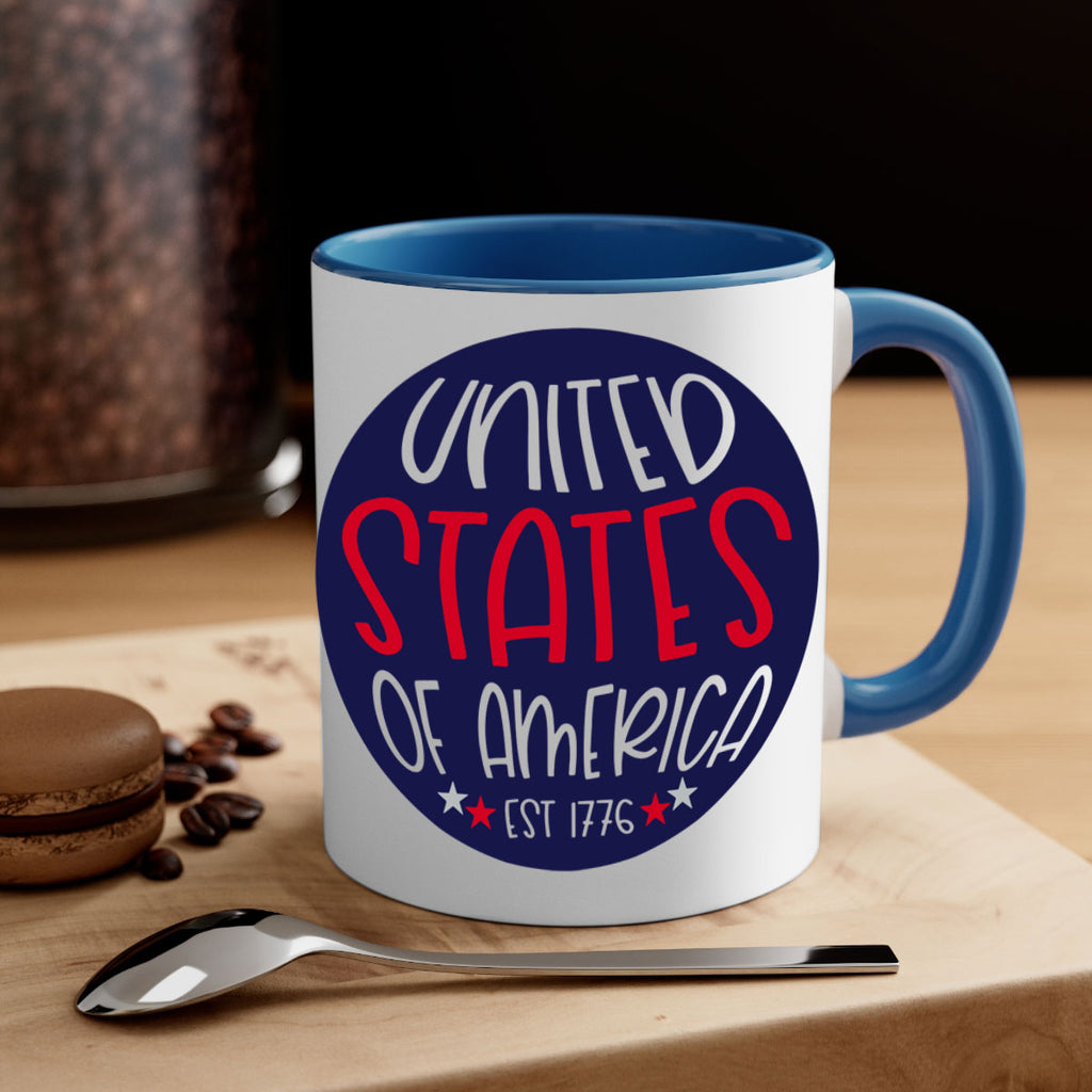 United States Of America Est Style 176#- 4th Of July-Mug / Coffee Cup