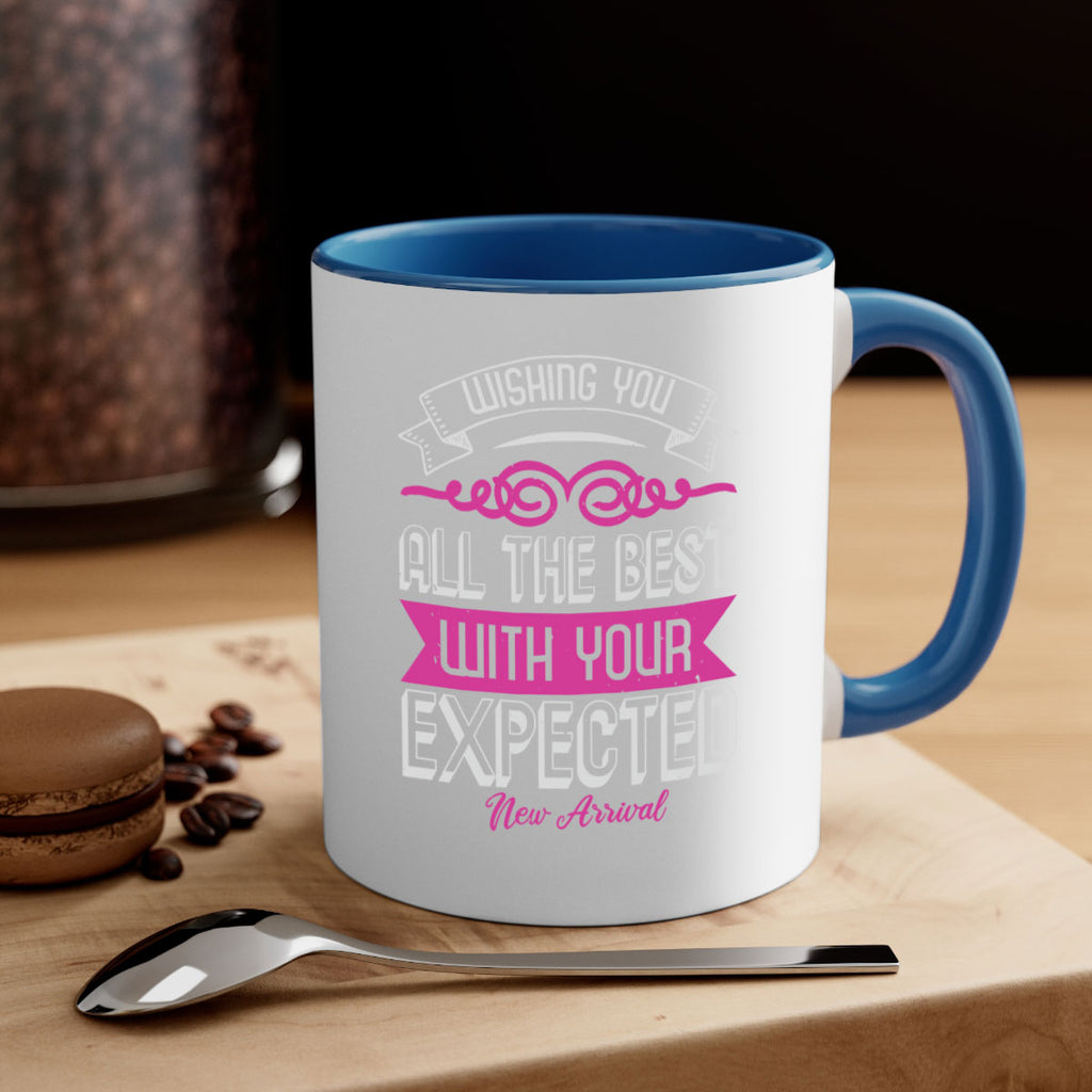 Wishing you all the best on your new arrival Style 7#- baby shower-Mug / Coffee Cup