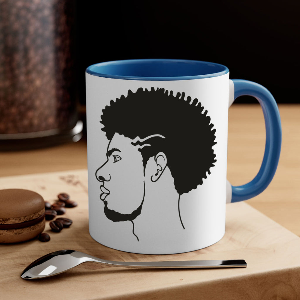 beardman 47#- Black men - Boys-Mug / Coffee Cup