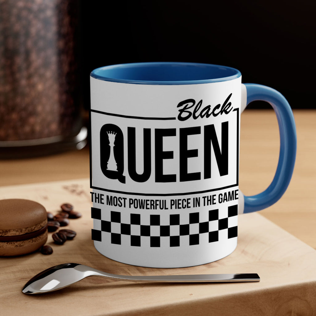 black queen chess checkered 221#- black words - phrases-Mug / Coffee Cup
