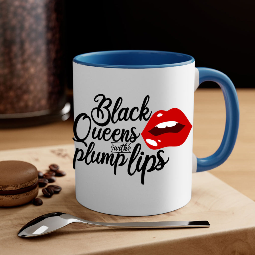 black queens plump lips Style 54#- Black women - Girls-Mug / Coffee Cup